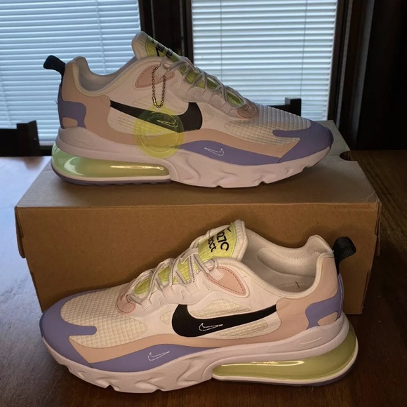 Nike Air Max 270 React Women’s Sneakers CU4768-100 - Picture 1 of 5
